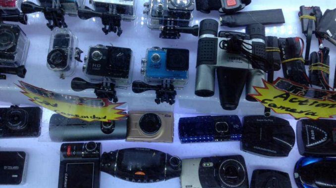 Action cameras in Shenzhen pacific security and protection markets