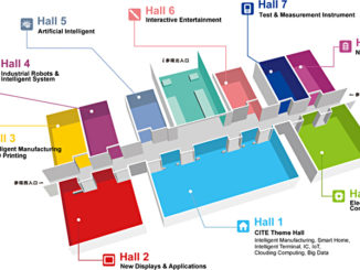 Floor plan for the 5th China Information Technology Expo to be held in shenzhen