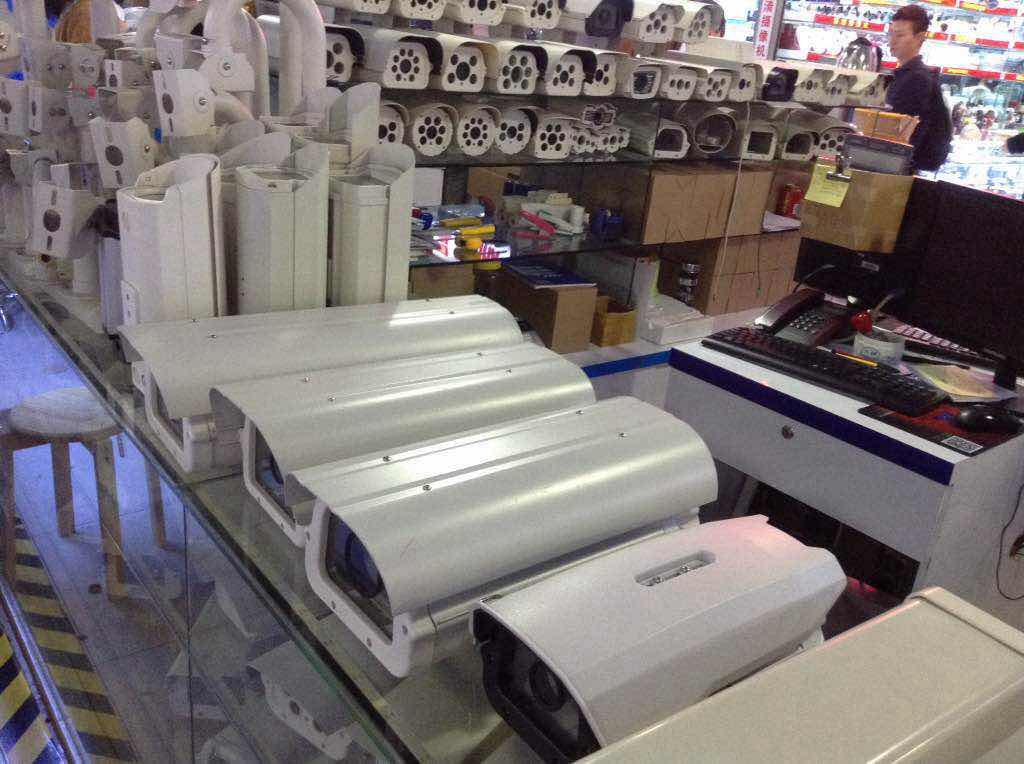 Security cameras on sale in shenzhen pacific security and protection market-1