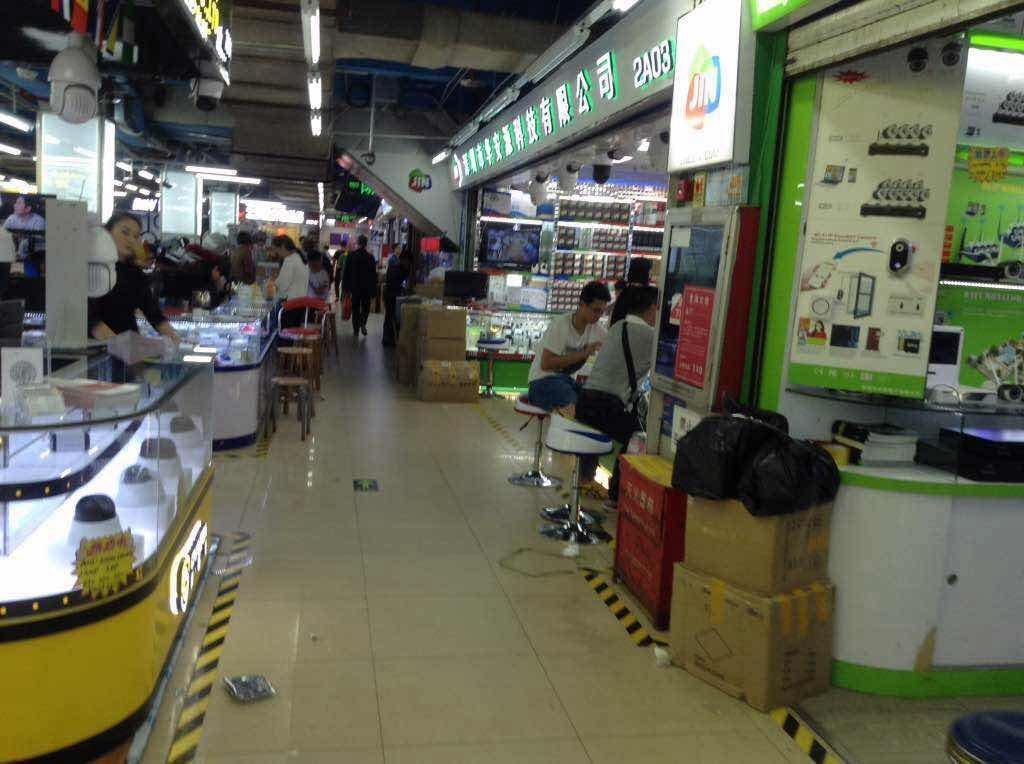 The second floor of Shenzhen pacific security and protection market