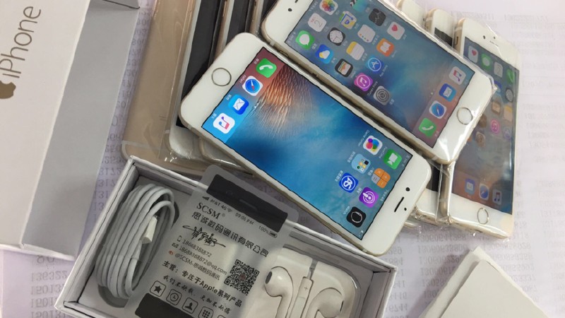 Wholesale refurbished iPhones from Shenzhen, China.