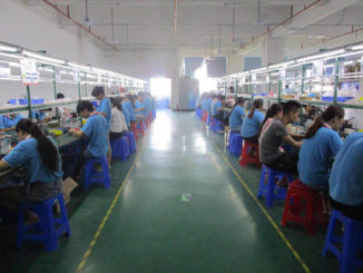 Assembly line of China wireless headphone manufacturer-1